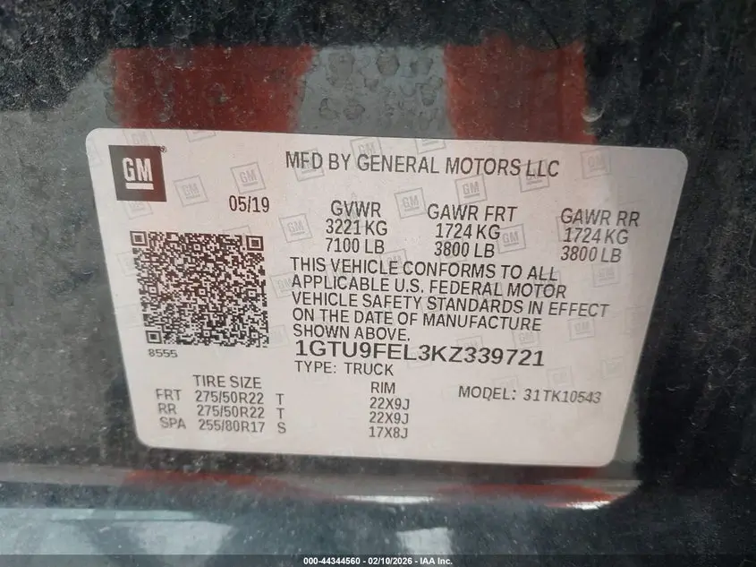 2019 GMC SIERRA 1500 DENALI