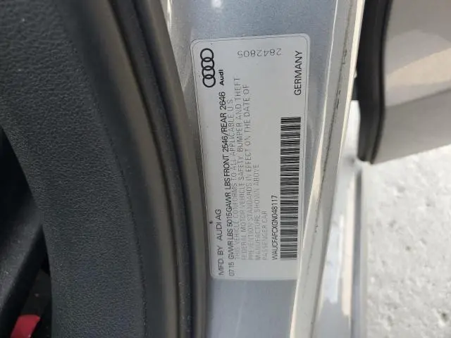 2016 AUDI A6 PREMIUM  