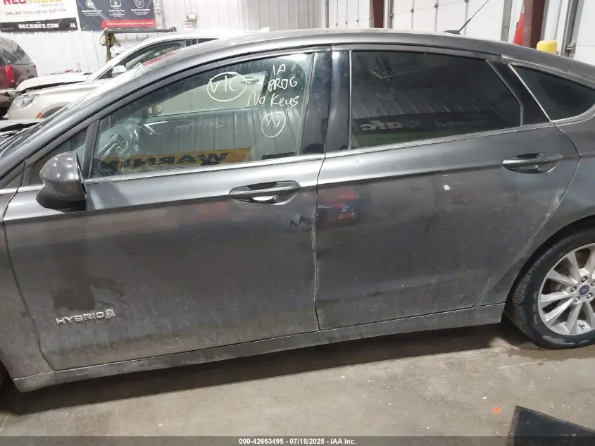 2017 FORD FUSION HYBRID SE