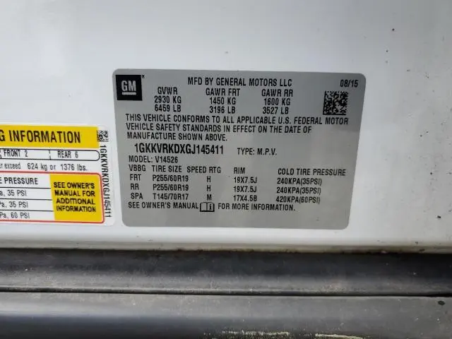 2016 GMC ACADIA SLT-1  