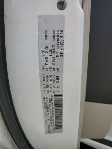 2017 CHRYSLER PACIFICA LIMITED  