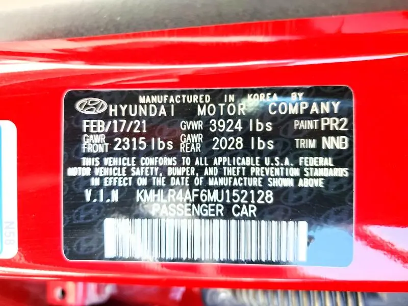 2021 HYUNDAI ELANTRA N LINE  