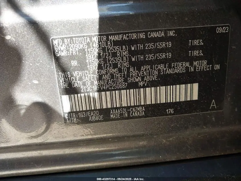 2023 TOYOTA RAV4 XLE PREMIUM