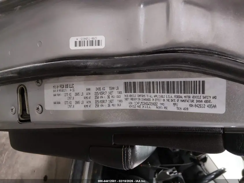 2016 JEEP CHEROKEE LATITUDE