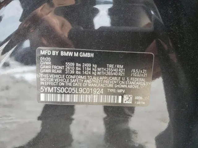 2020 BMW X3 M COMPETITION  