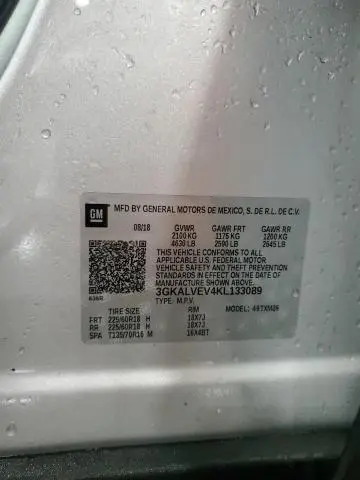 2019 GMC TERRAIN SLT
