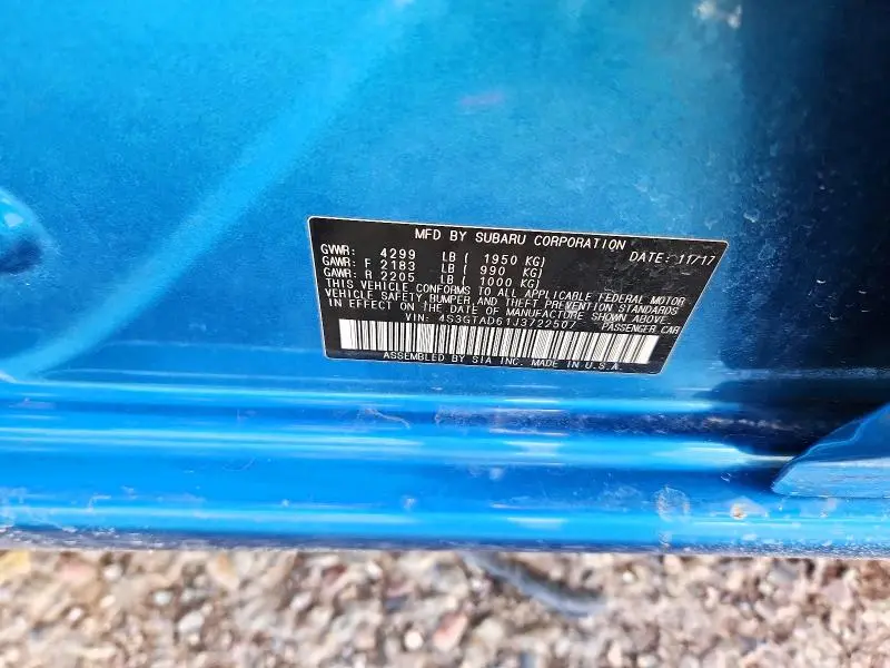 2018 SUBARU IMPREZA PREMIUM PLUS  