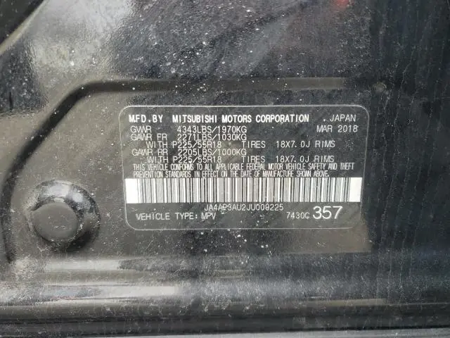 2018 MITSUBISHI OUTLANDER SPORT ES  