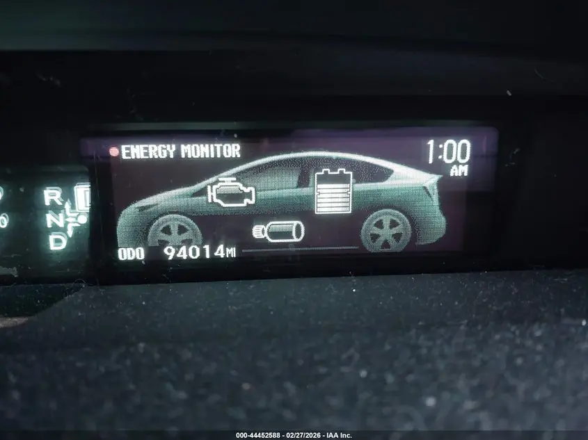 2012 TOYOTA PRIUS THREE