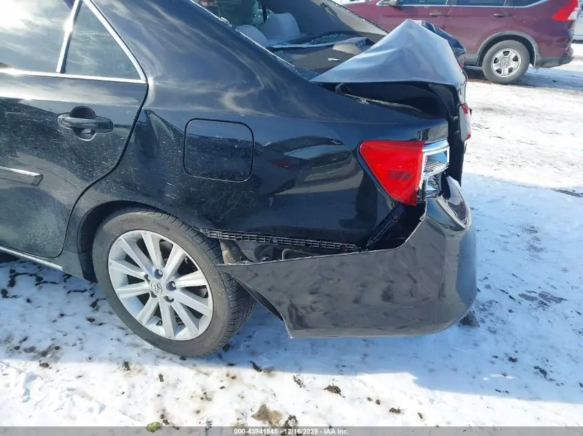 2013 TOYOTA CAMRY XLE V6