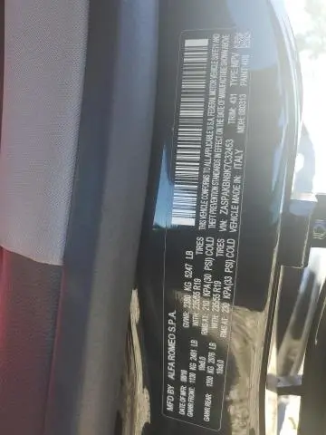 2019 ALFA ROMEO STELVIO TI  