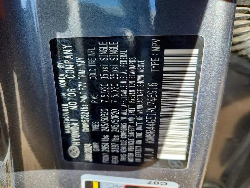 2024 HYUNDAI PALISADE SEL  