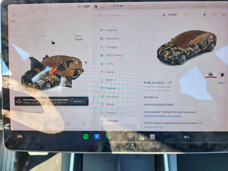 2018 TESLA MODEL 3   