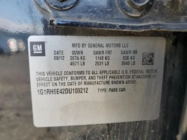 2013 CHEVROLET VOLT   