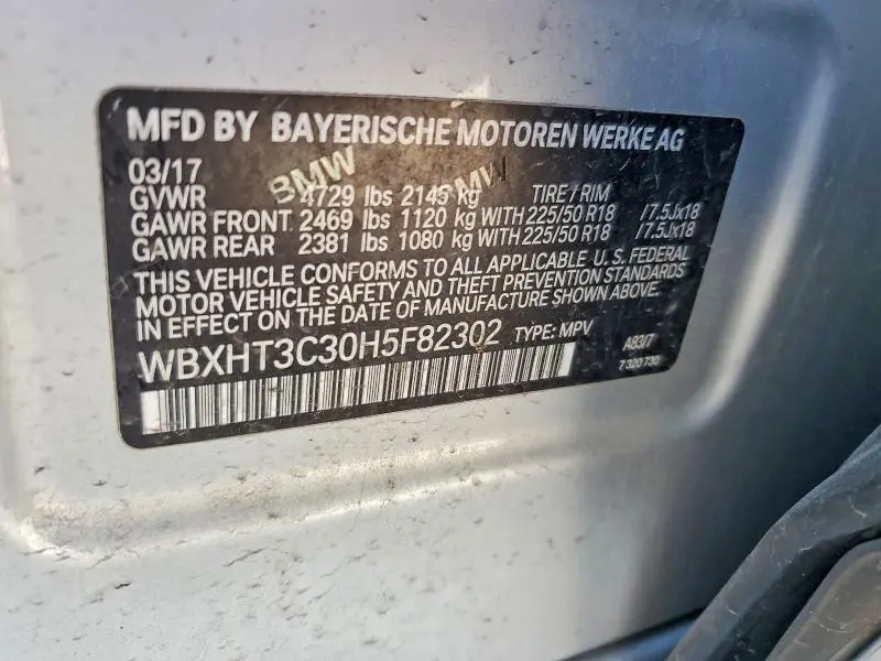 2017 BMW X1 XDRIVE28I  