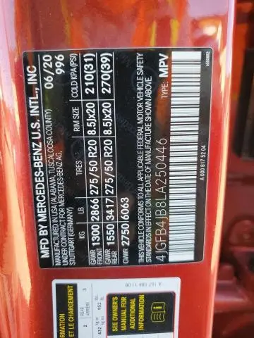 2020 MERCEDES-BENZ GLE 350  