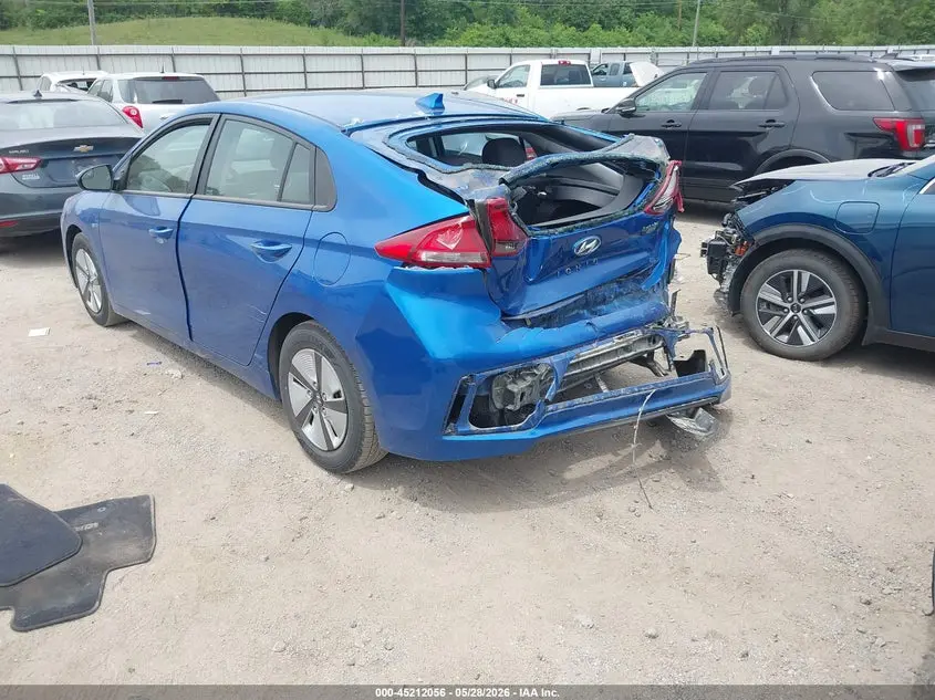 2018 HYUNDAI IONIQ HYBRID BLUE