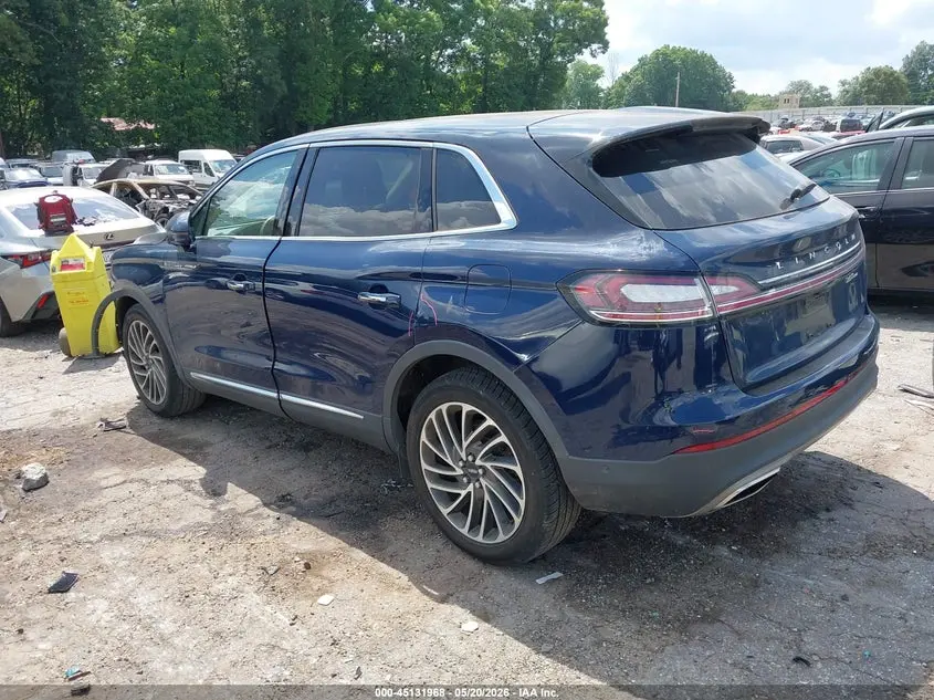 2019 LINCOLN NAUTILUS RESERVE