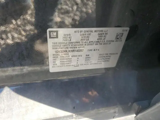 2017 GMC YUKON XL DENALI  