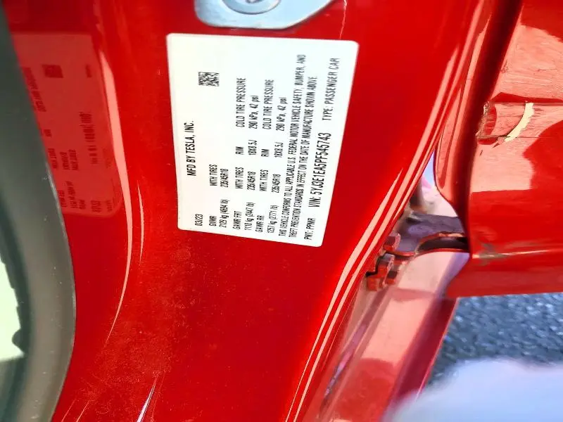 2023 TESLA MODEL 3   
