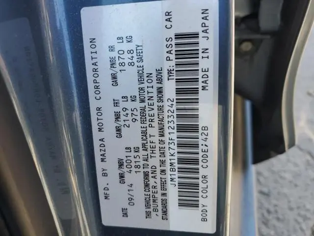 2015 MAZDA 3 SPORT  