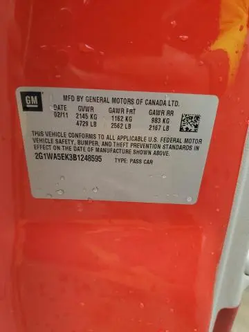 2011 CHEVROLET IMPALA LS  