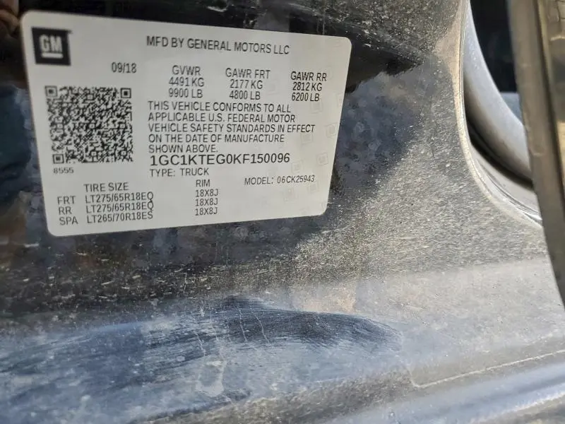 2019 CHEVROLET SILVERADO K2500 HEAVY DUTY LTZ  