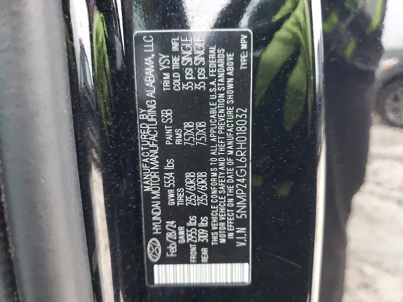 2024 HYUNDAI SANTA FE SEL  
