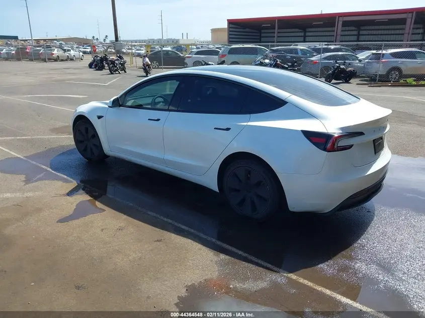 2025 TESLA MODEL 3 LONG RANGE REAR-WHEEL DRIVE/STANDARD REAR-WHEEL DRIVE