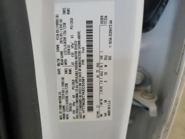 2019 FORD F250 SUPER DUTY  