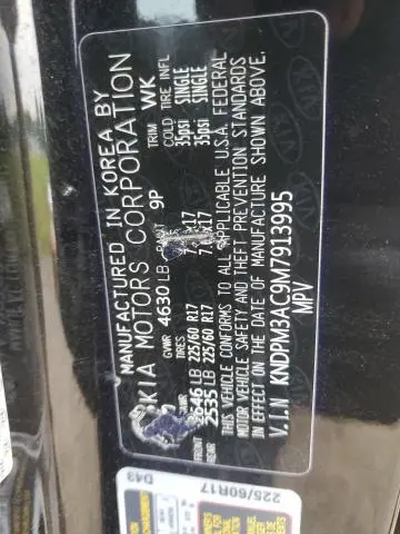 2021 KIA SPORTAGE LX  