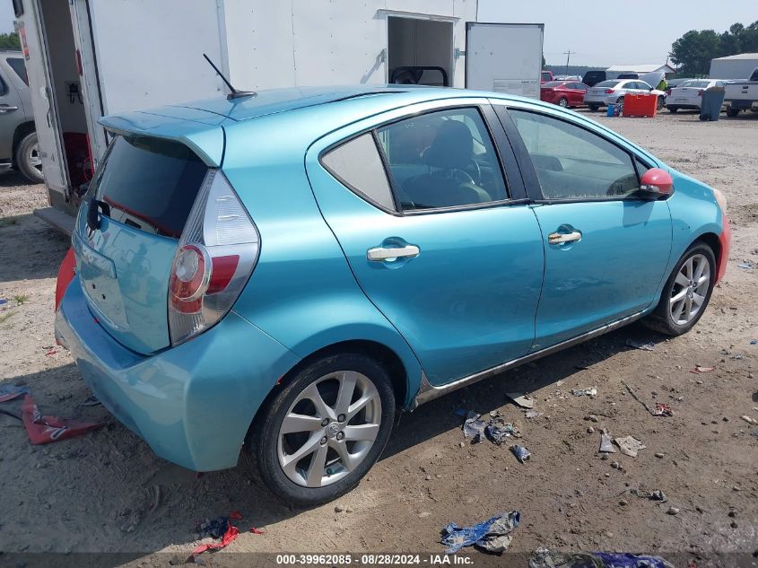 2013 TOYOTA PRIUS C FOUR