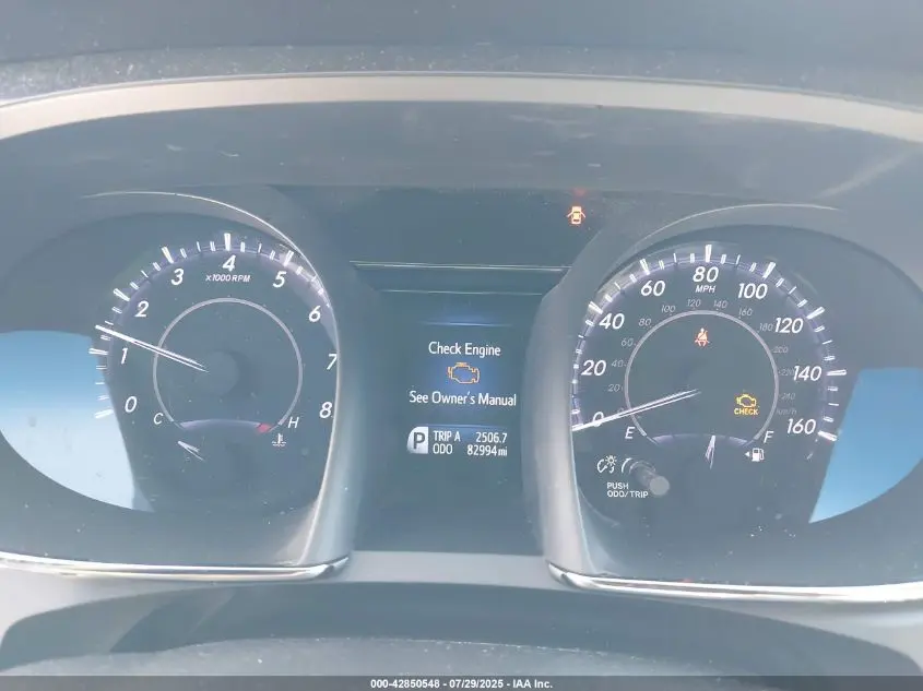 2015 TOYOTA AVALON XLE PREMIUM