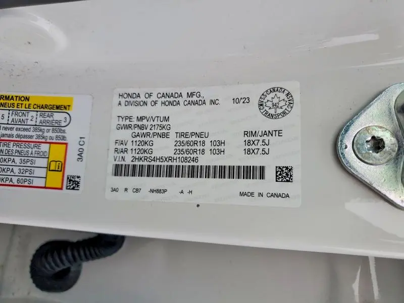 2024 HONDA CR-V SPORT  