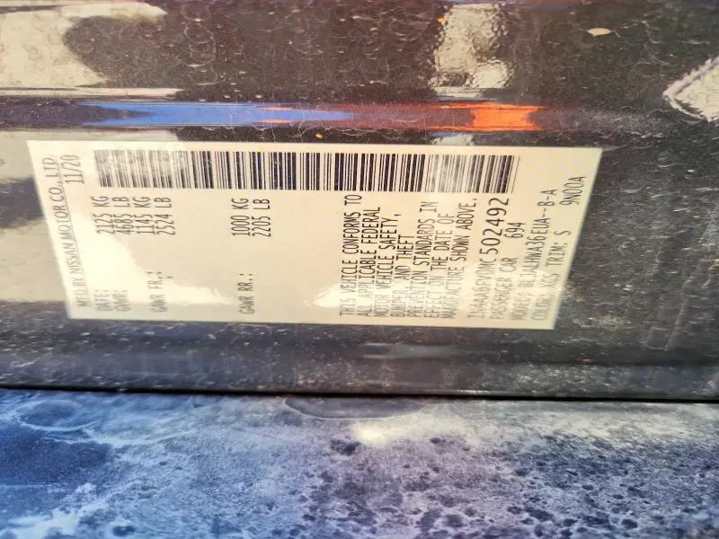 2021 NISSAN MAXIMA PLATINUM  