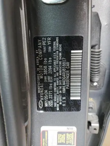 2024 HYUNDAI ELANTRA SEL