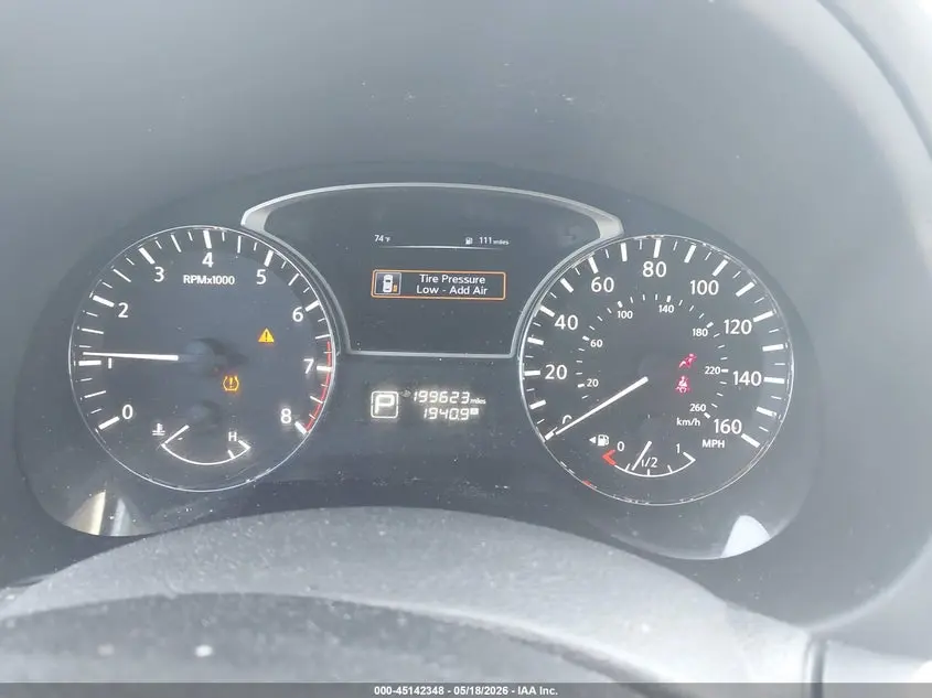 2015 NISSAN ALTIMA 2.5 S