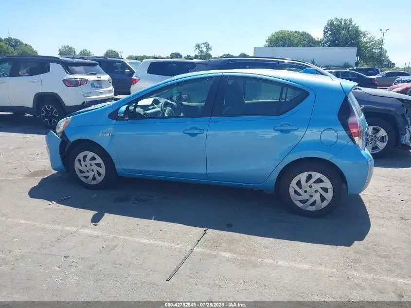 2016 TOYOTA PRIUS C ONE