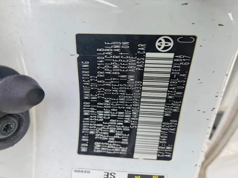 2023 TOYOTA COROLLA LE  