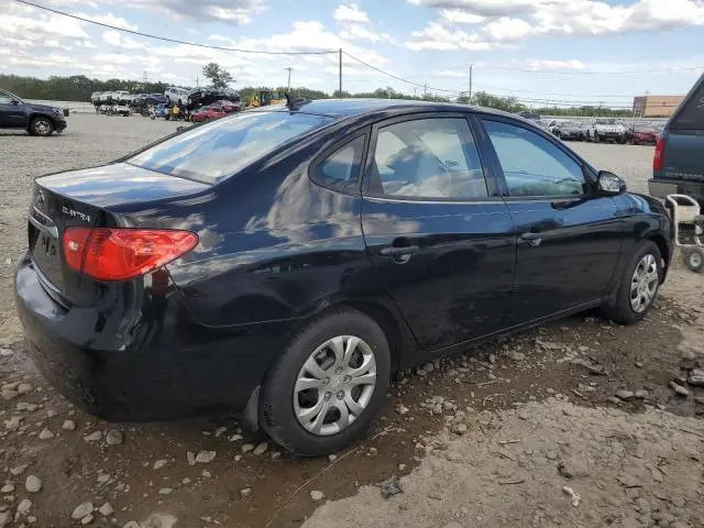 2010 HYUNDAI ELANTRA BLUE  