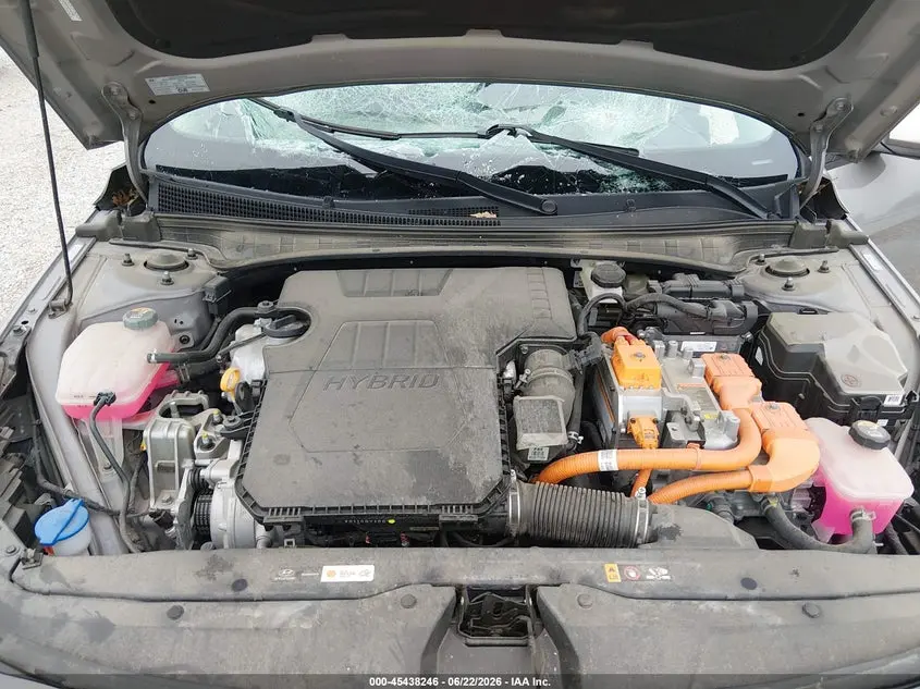 2023 HYUNDAI ELANTRA HYBRID BLUE