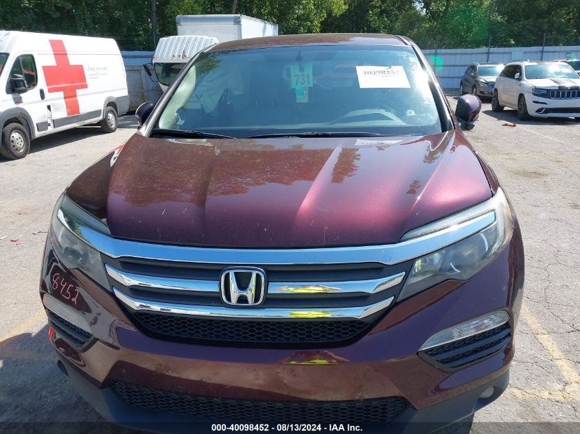 2016 HONDA PILOT EX