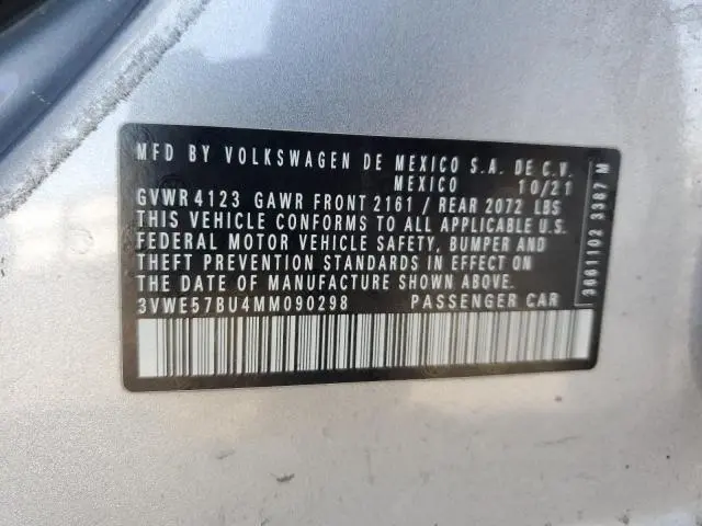 2021 VOLKSWAGEN JETTA SEL  