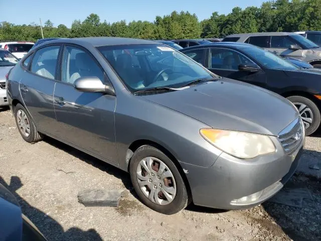 2010 HYUNDAI ELANTRA BLUE  