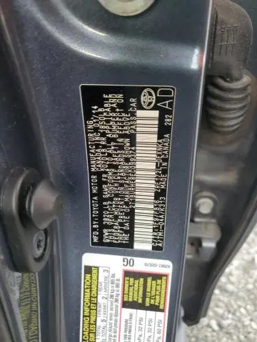 2014 TOYOTA COROLLA L  