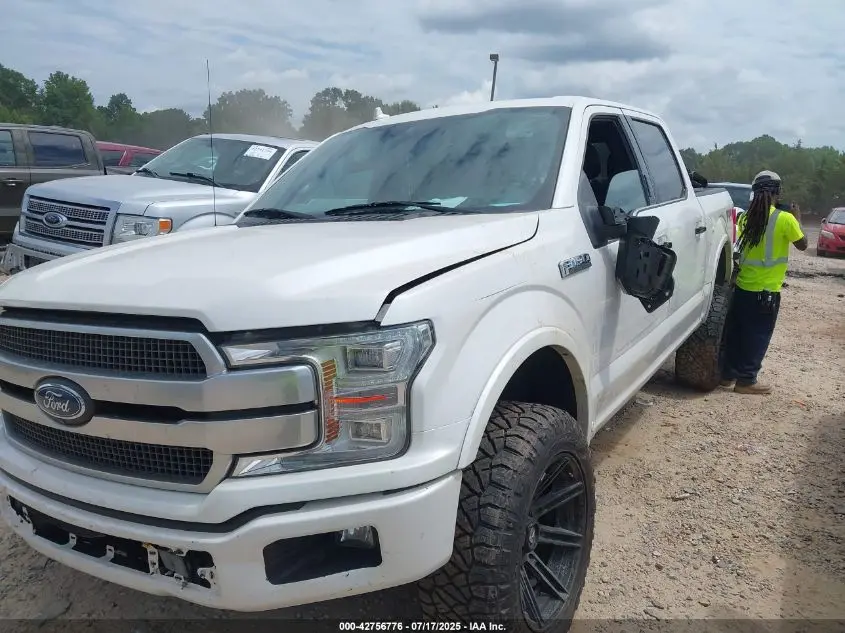 2019 FORD F-150 PLATINUM