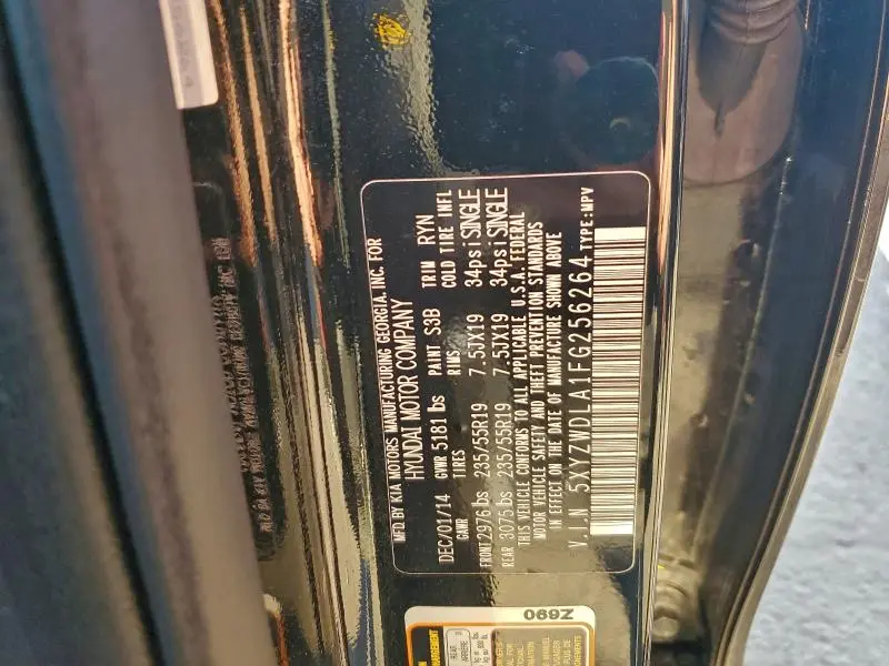 2015 HYUNDAI SANTA FE SPORT   