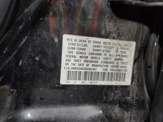 2013 HONDA FIT SPORT