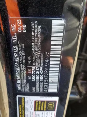 2023 MERCEDES-BENZ GLS 450 4MATIC  