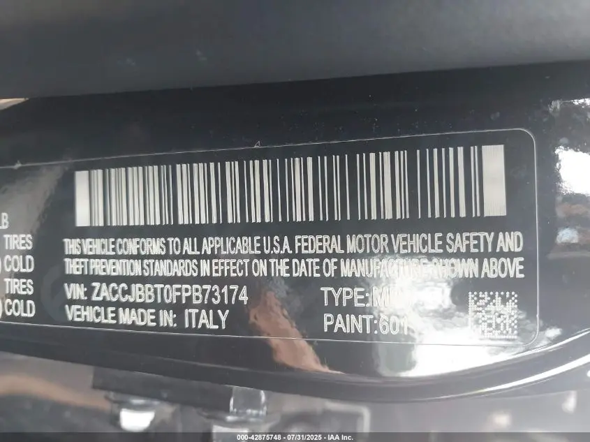 2015 JEEP RENEGADE LATITUDE